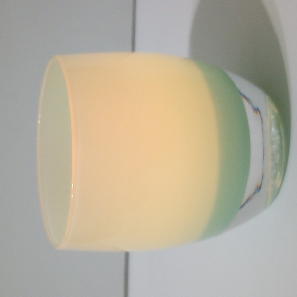 Glassybaby Pre-Tiskelion - "Thank You" Mint Green Votive - Picture 13 of 13